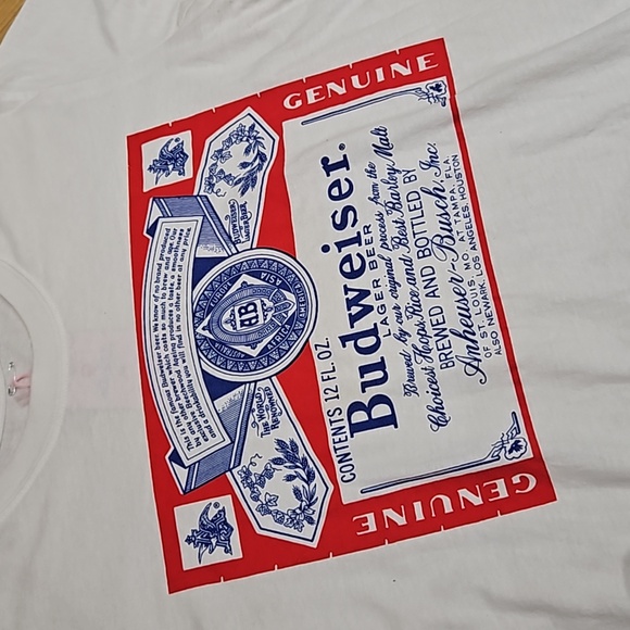 👕3/$30👕 Budweiser Beer T Shirt - Picture 2 of 4